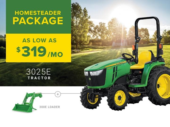 Homesteader | 3025E Tractor Package