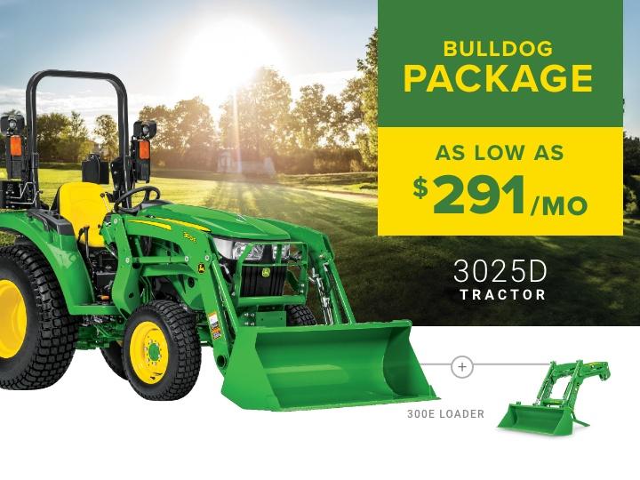 Bulldog | 3025D Tractor Package