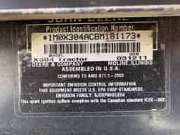 2011 John Deere X304 Image