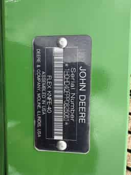 2023 John Deere HD40F Image
