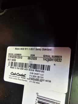 2020 Cub Cadet RZT SX50 Image