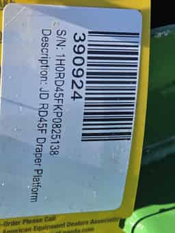 2023 John Deere RD45F Image