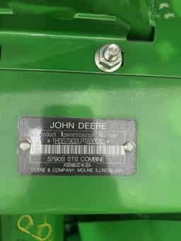2024 John Deere S790 Image