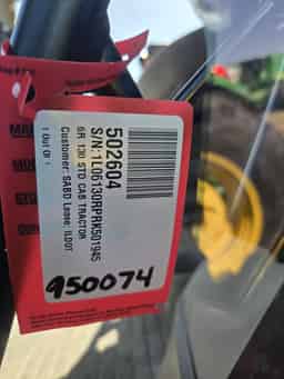 2025 John Deere 6R 130 Image