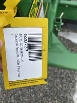 2024 John Deere RB2172H Image