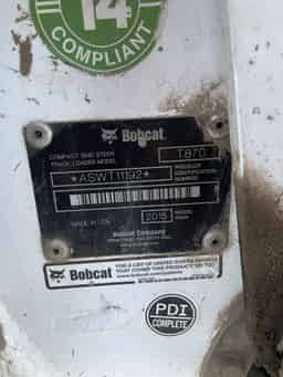 2015 Bobcat T870 Image