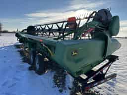 2021 Woodworth 35ft 6 Wheel JD Flex Draper Trailer Image