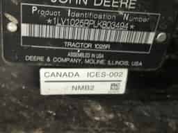 2019 John Deere 1025R Image