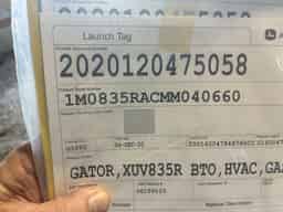 2021 John Deere XUV 835R Image