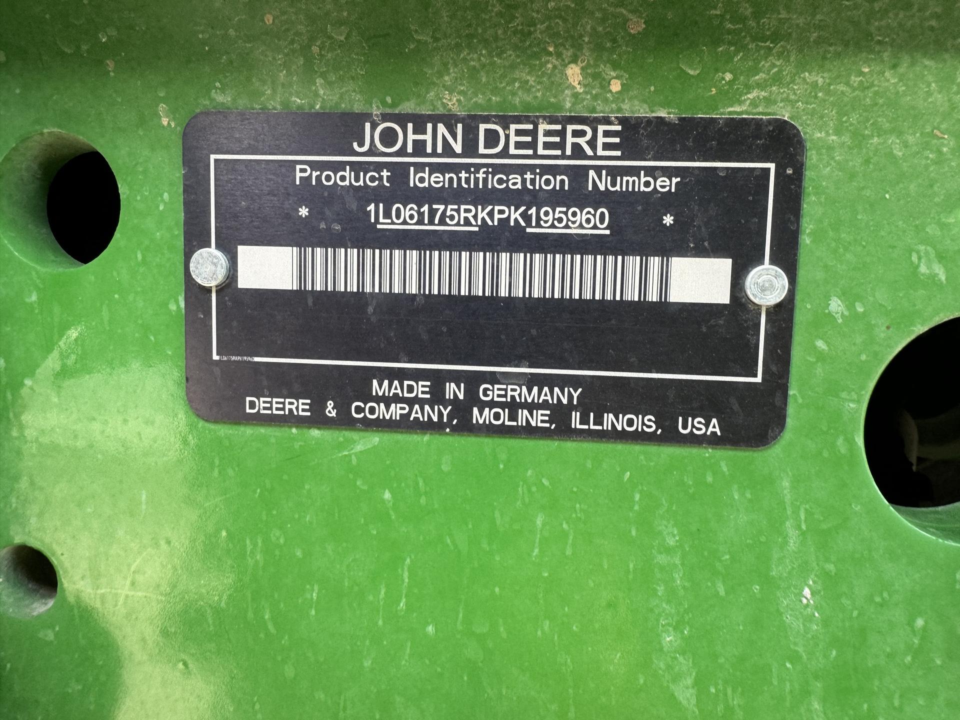 2023 John Deere 6R 175 Image