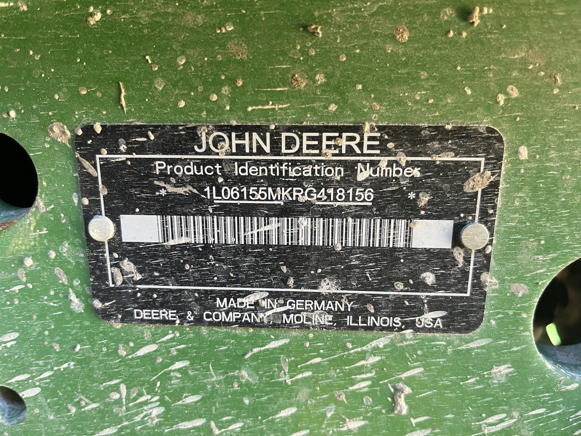 2024 John Deere 6155M Image