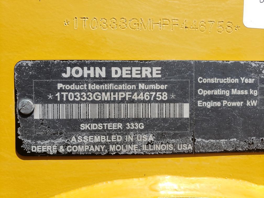 2023 John Deere 333G Image