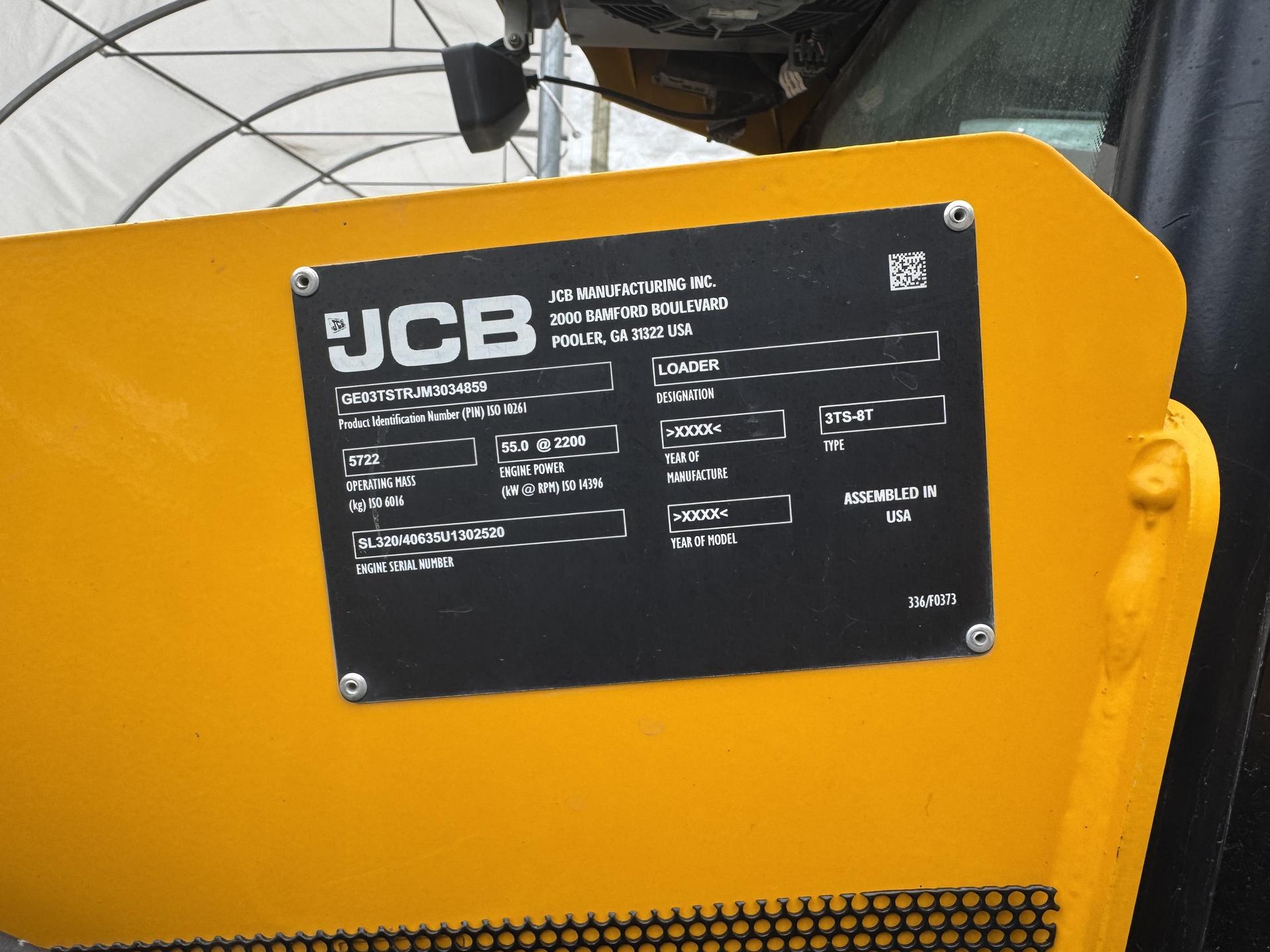 2021 JCB 3TS-8T Image