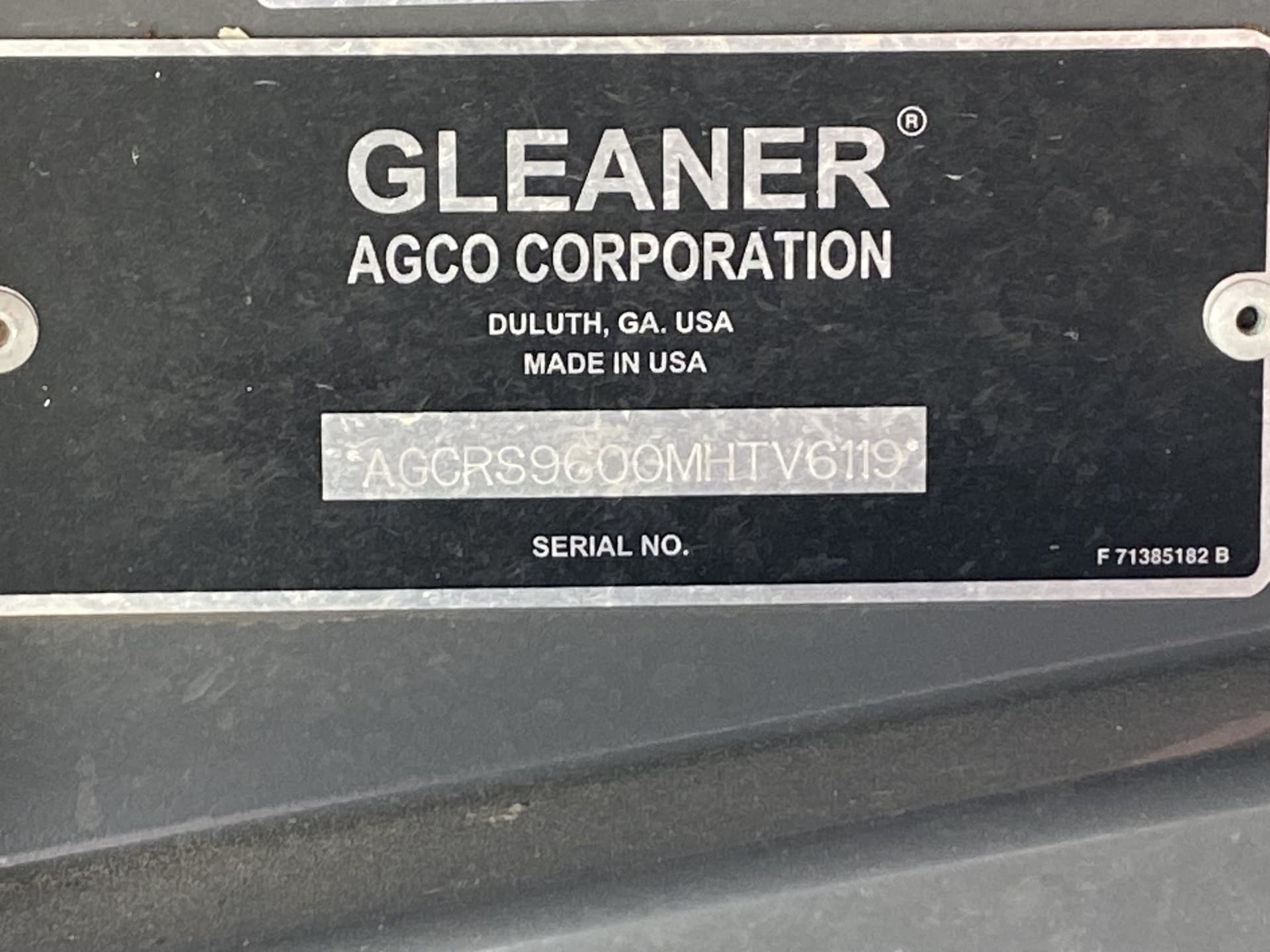 2021 Gleaner S96 Image