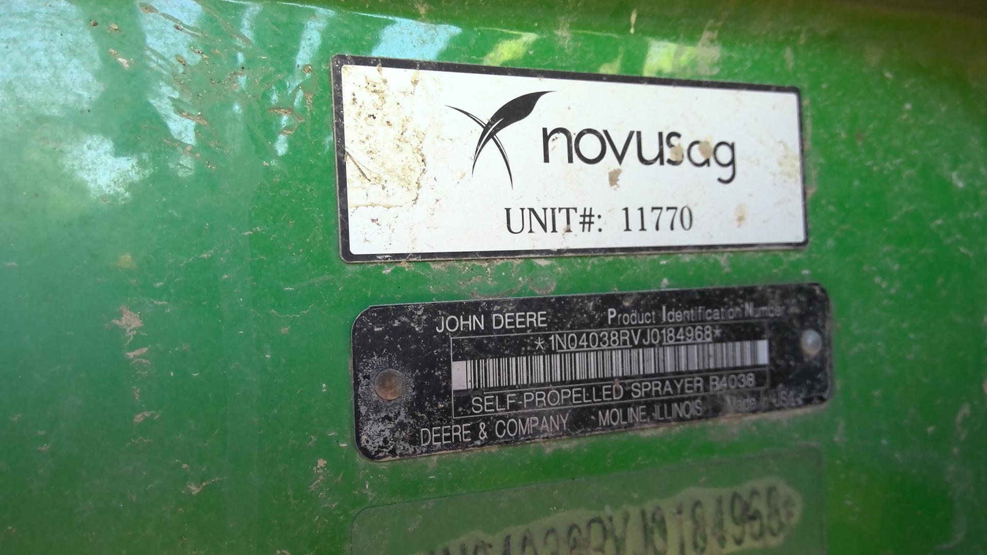 2018 John Deere R4038 Image