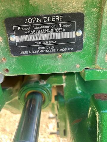 2022 John Deere 5115M Image