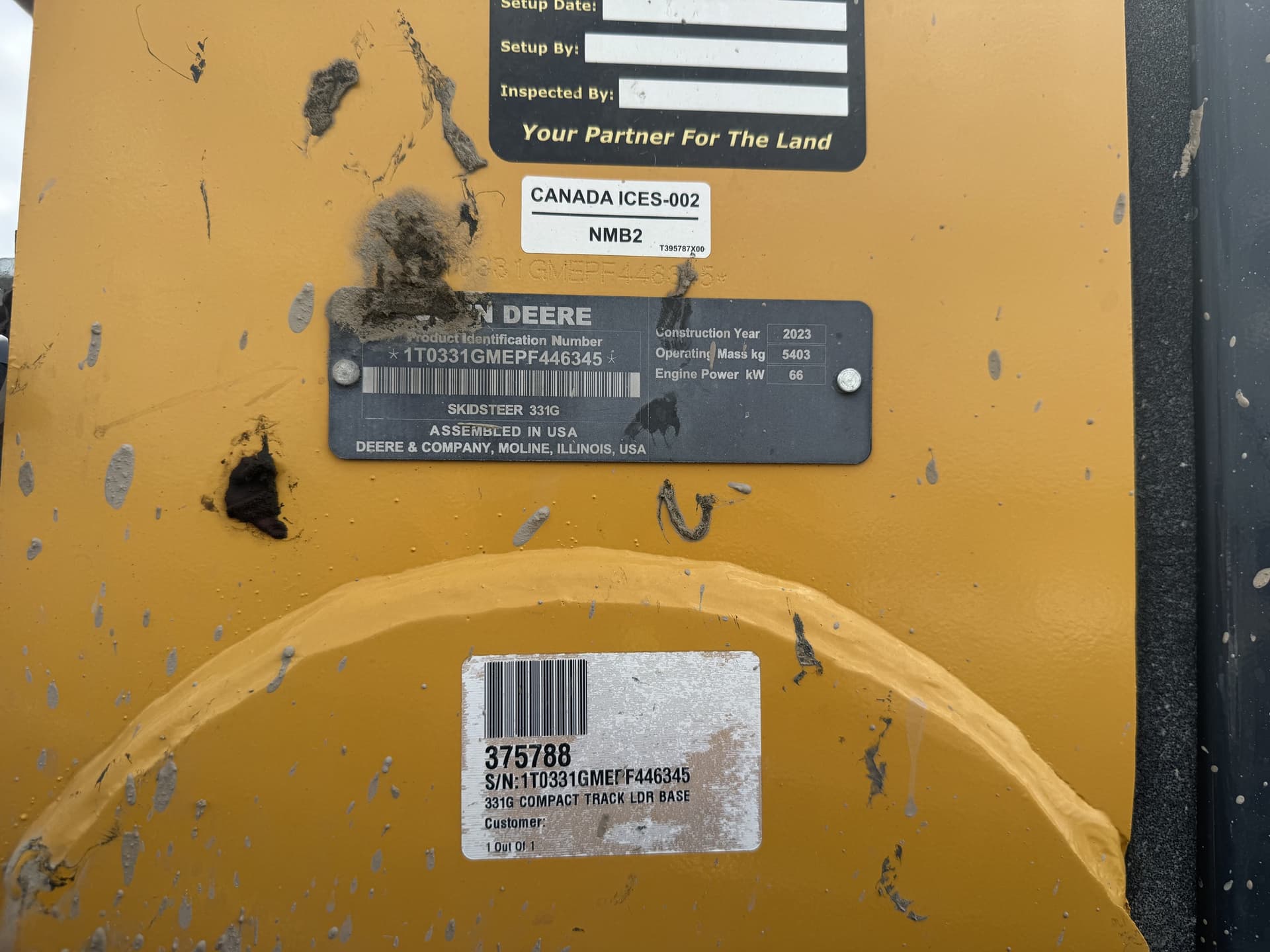 2023 John Deere 331G Image
