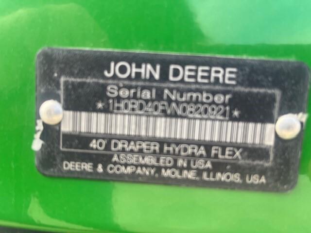 2022 John Deere RD40F Image