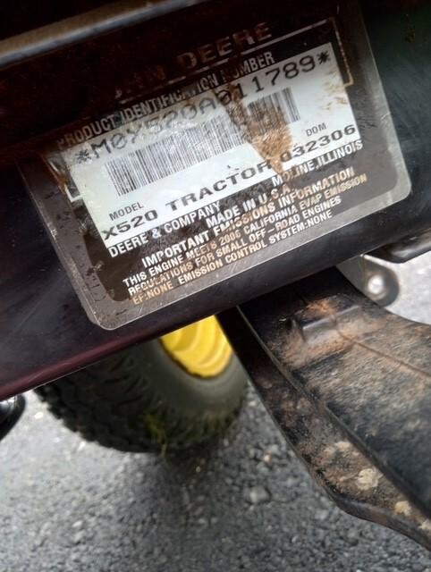 2006 John Deere X520 Image
