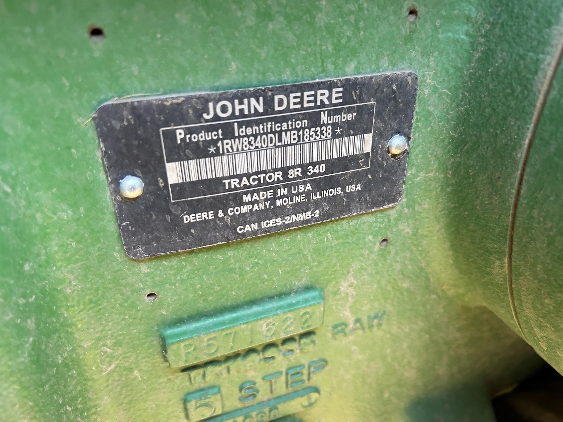 2021 John Deere 8R 340 Image
