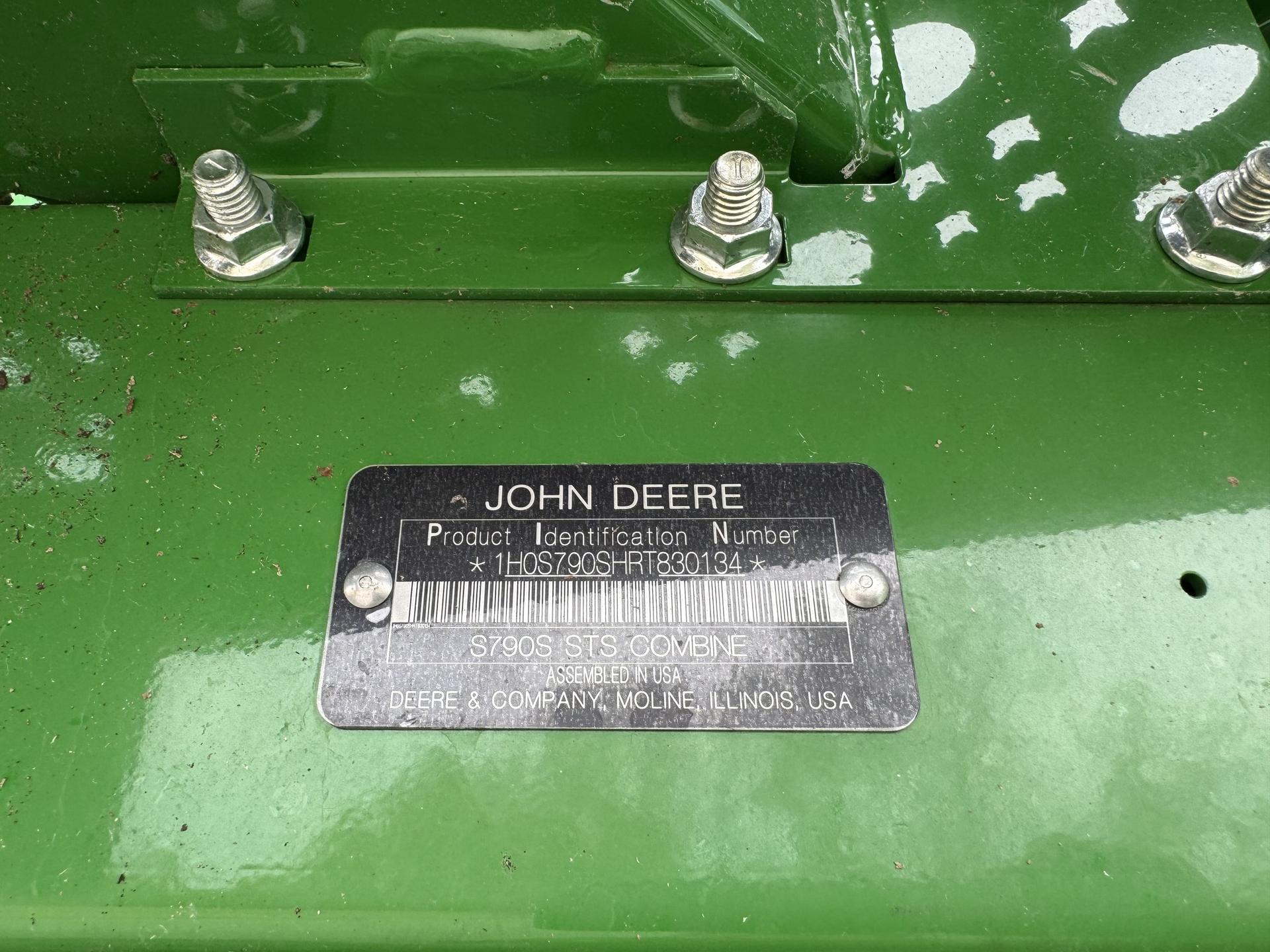 2024 John Deere S790 Image