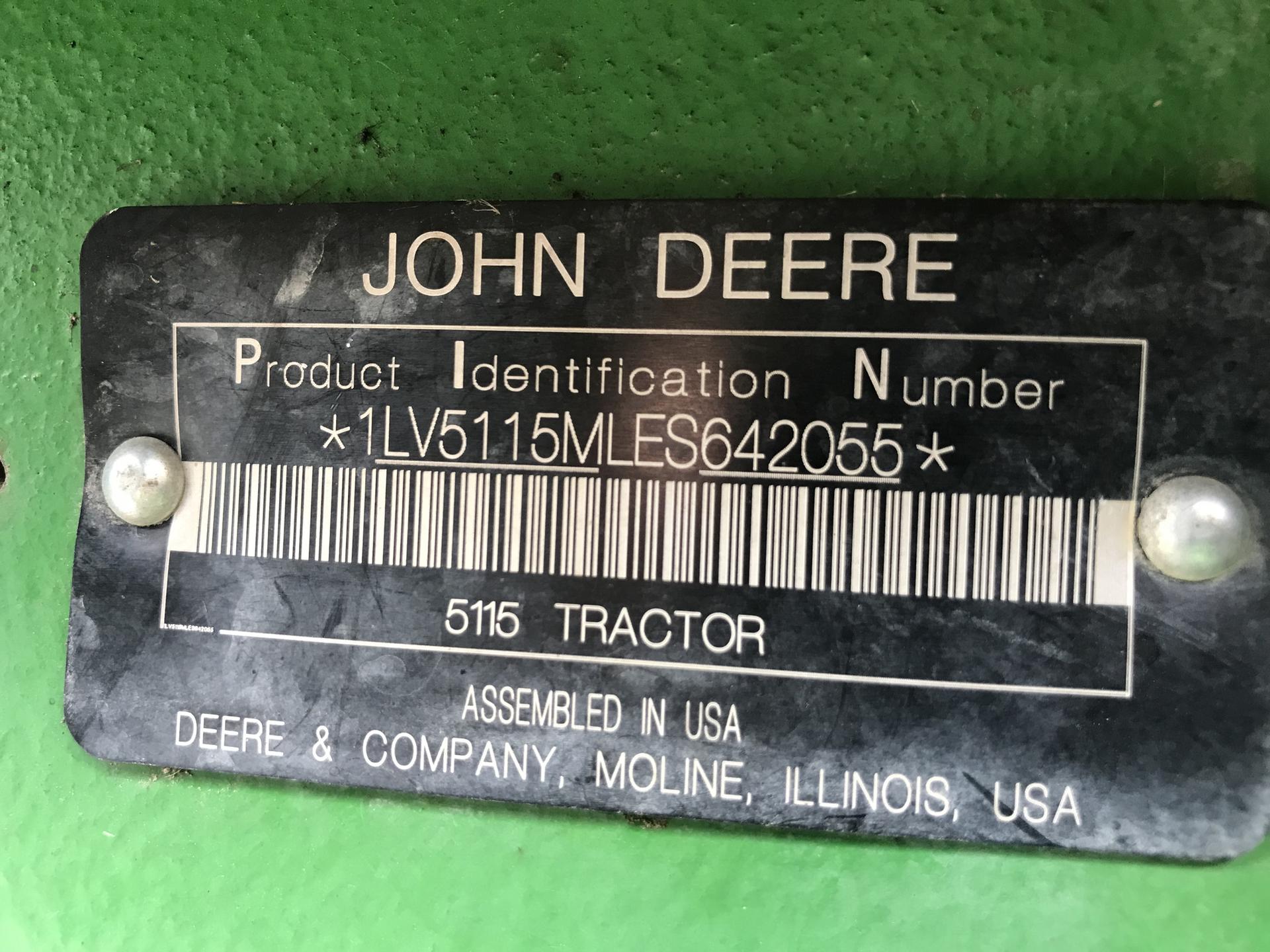 2014 John Deere 5115M Image