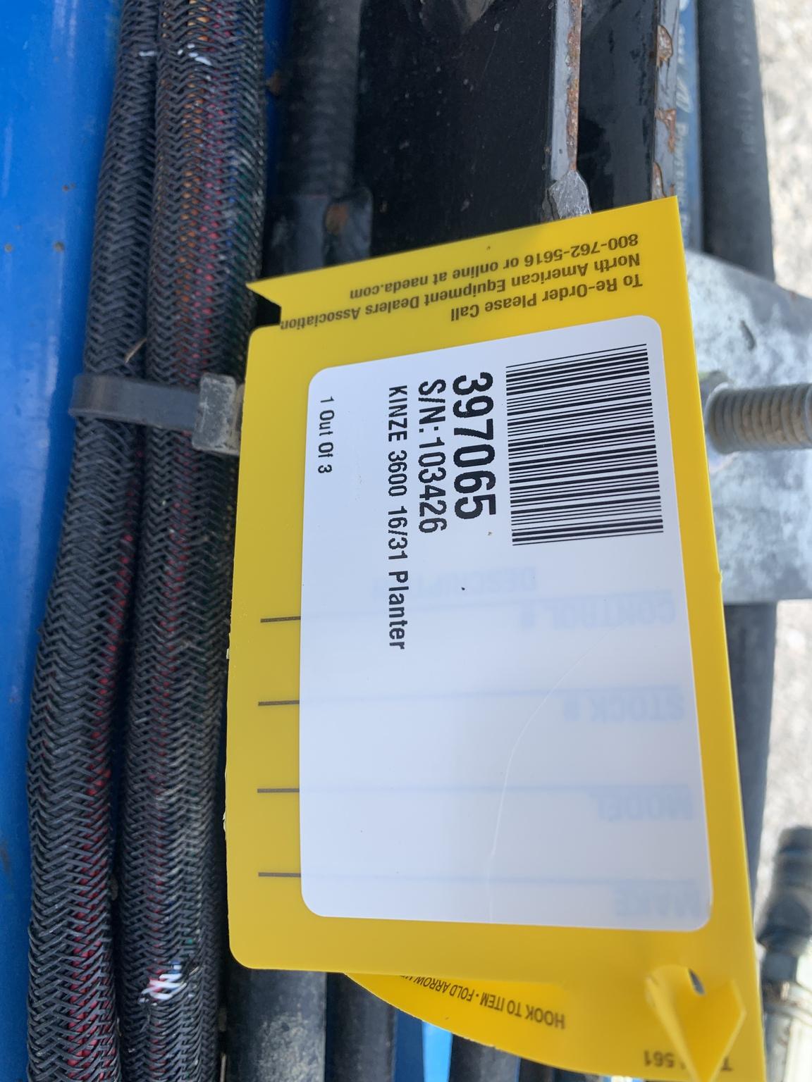 2014 Kinze 3600 Image