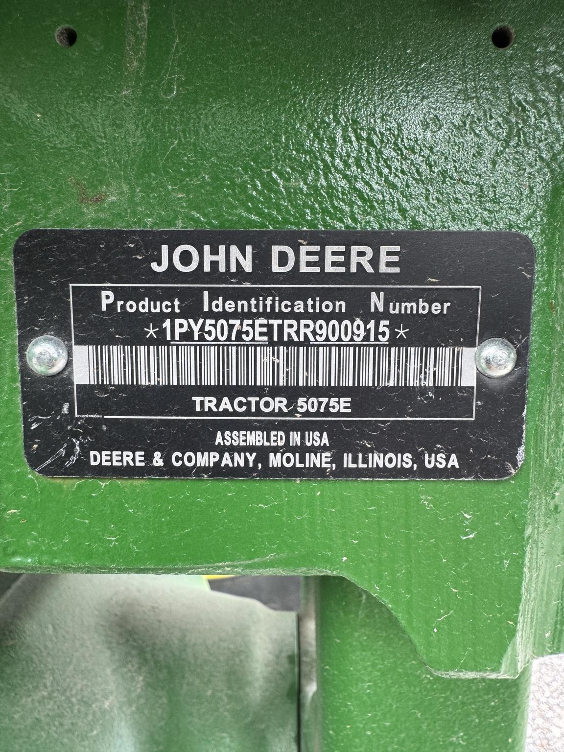 2024 John Deere 5075E Image