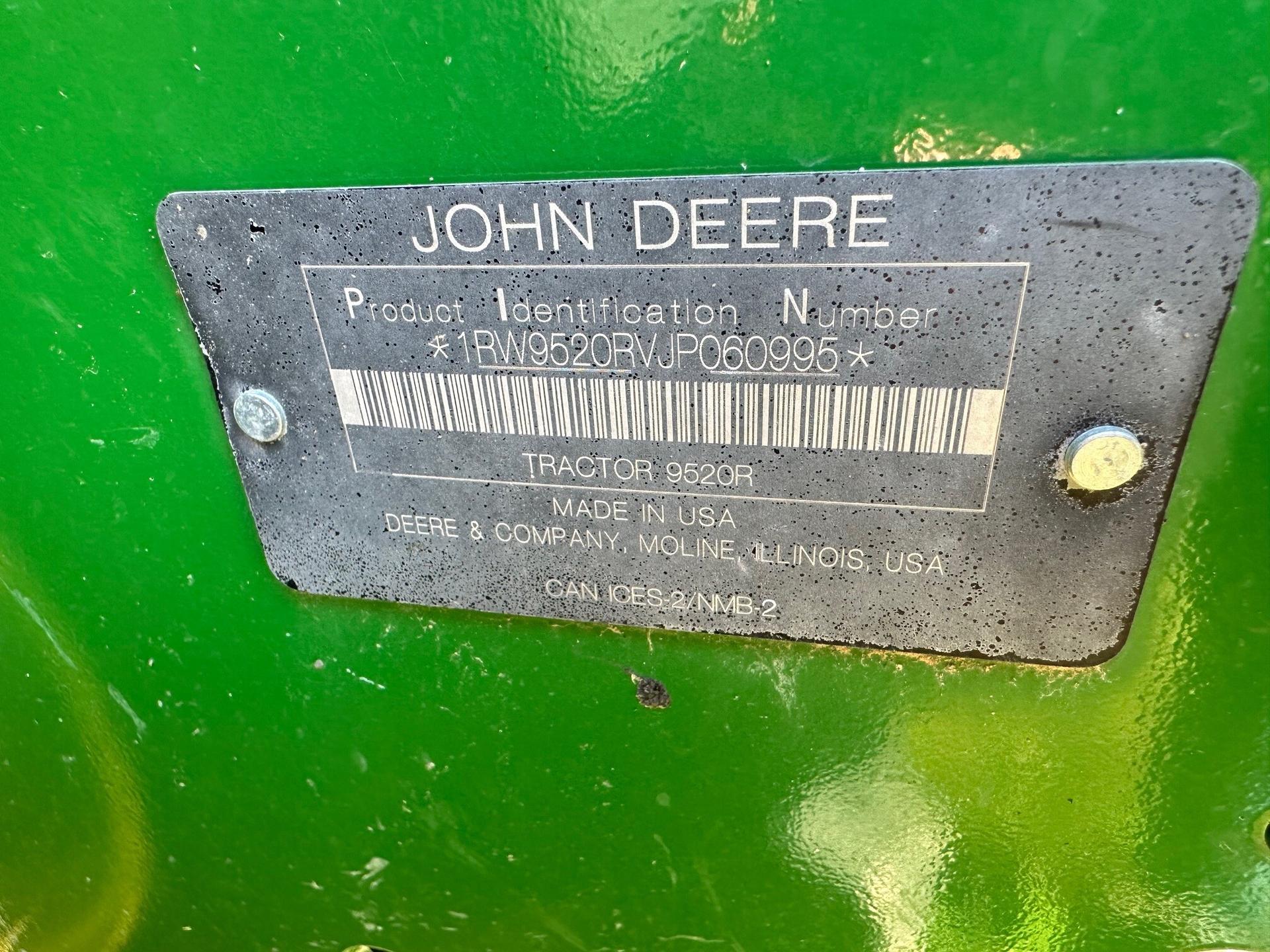 2018 John Deere 9520R Image