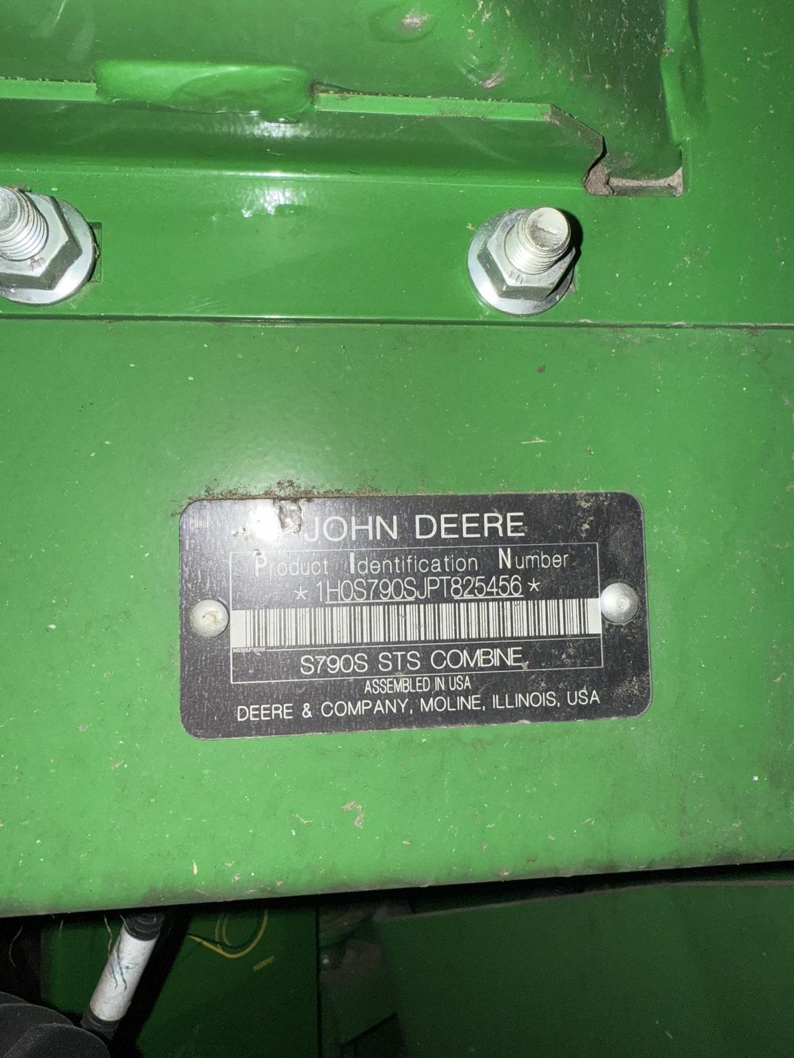 2023 John Deere S790 Image
