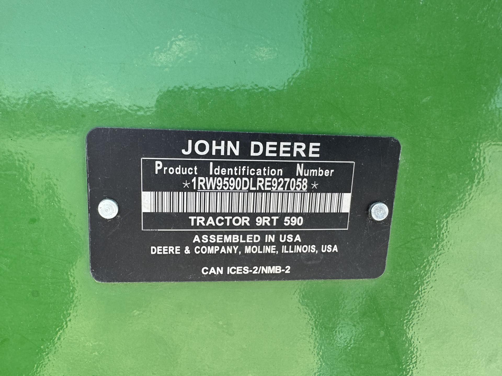 2024 John Deere 9RT 590 Image