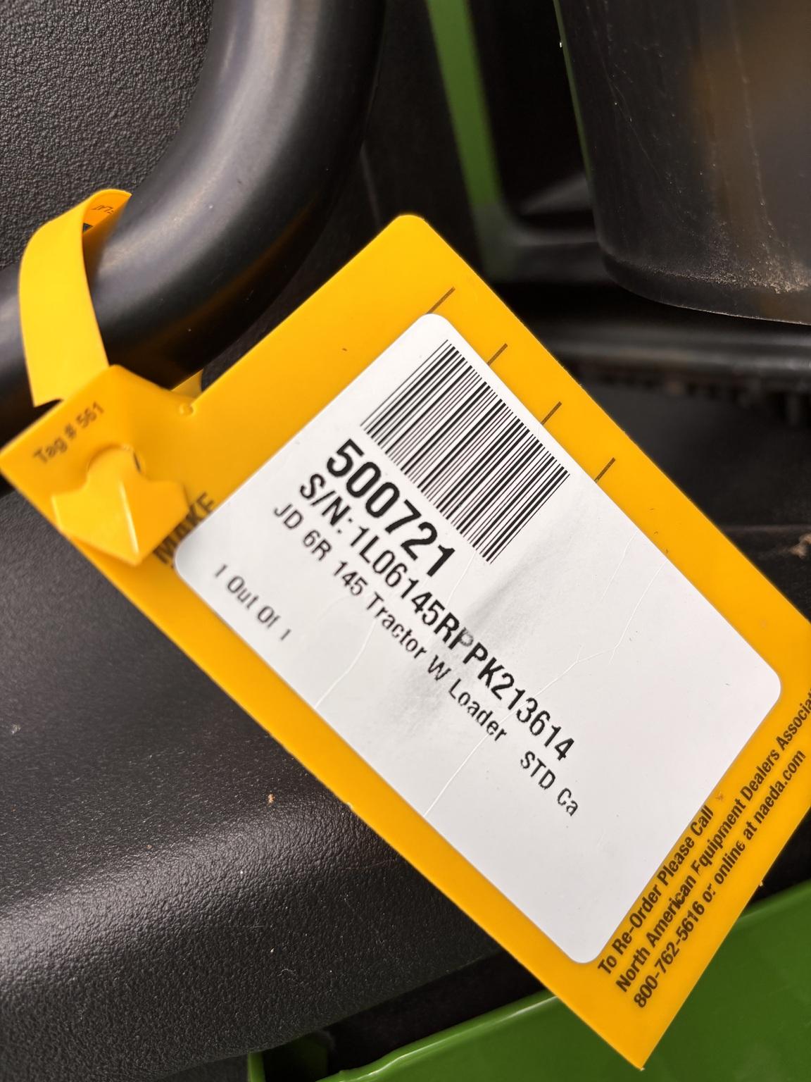 2024 John Deere 6R 145 Image