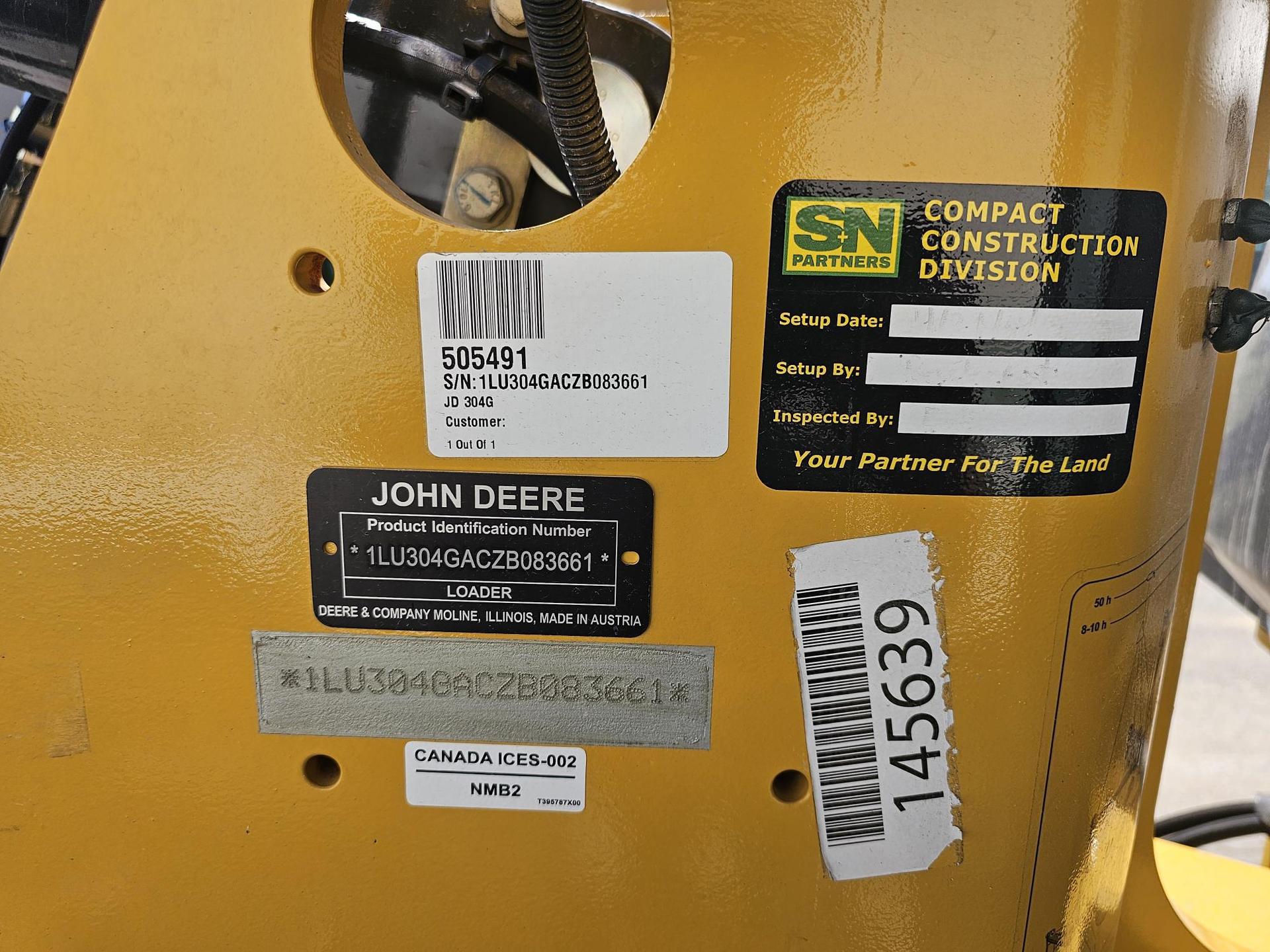 2024 John Deere 304 G Image