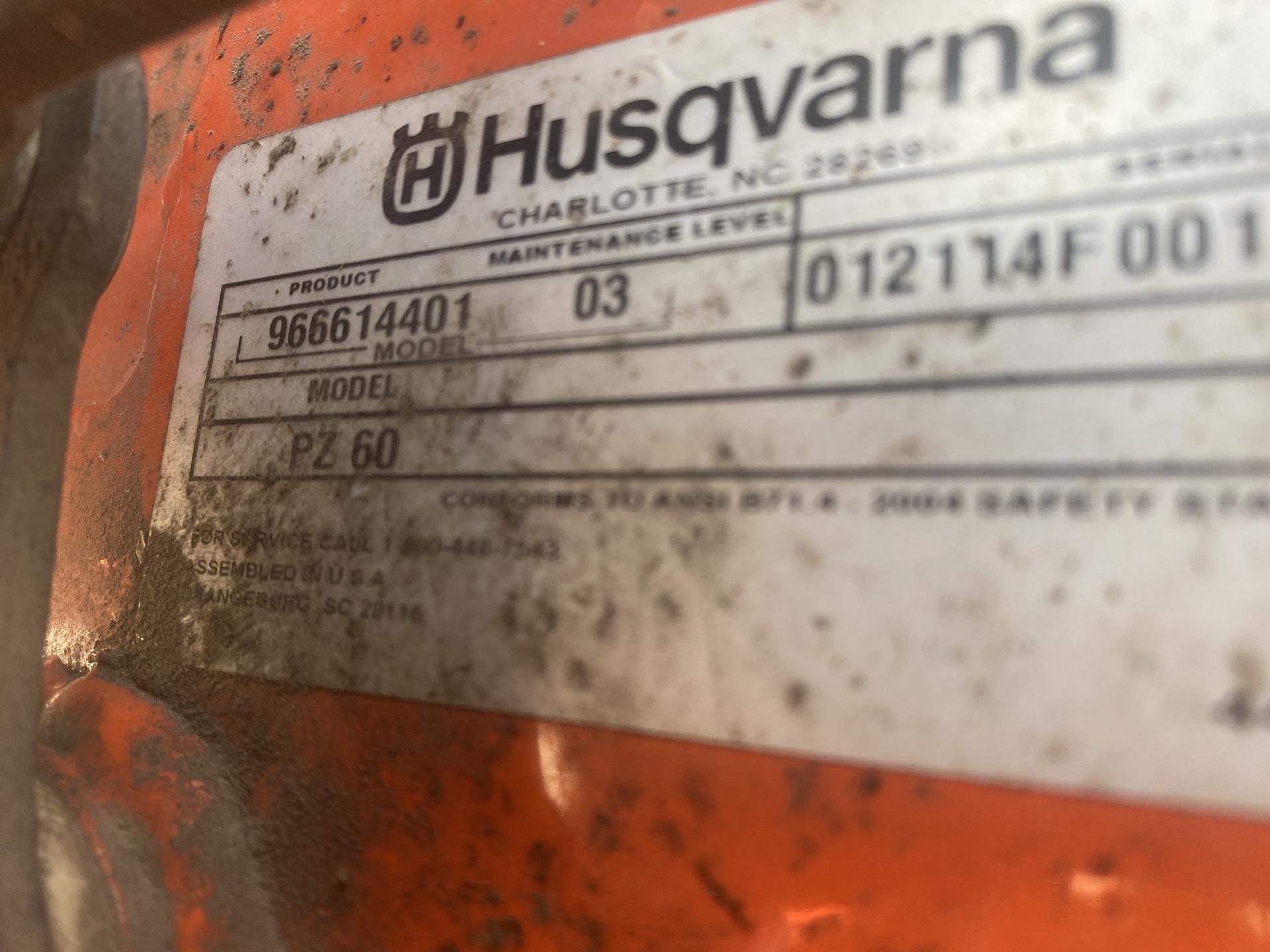 Husqvarna PZ 60 Image