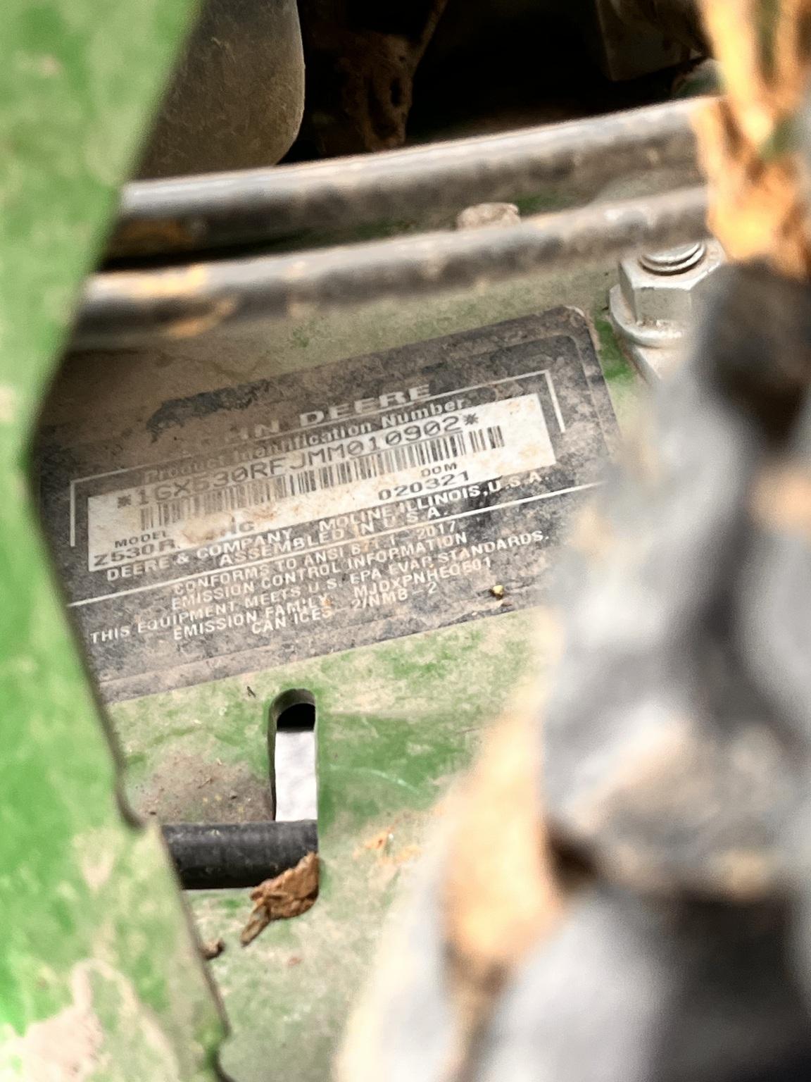 2021 John Deere Z530R Image