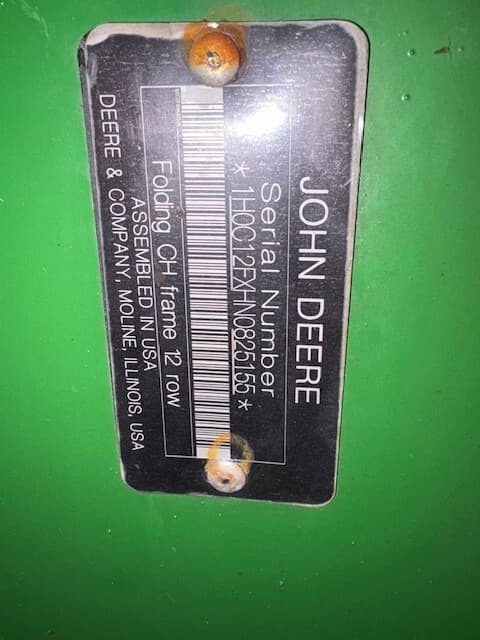 2022 John Deere C12F Image