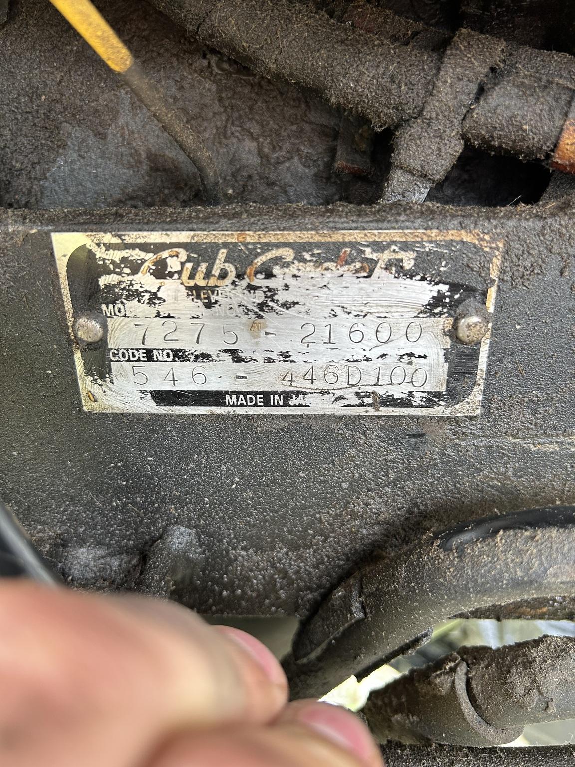 1996 Cub Cadet 7275 Image