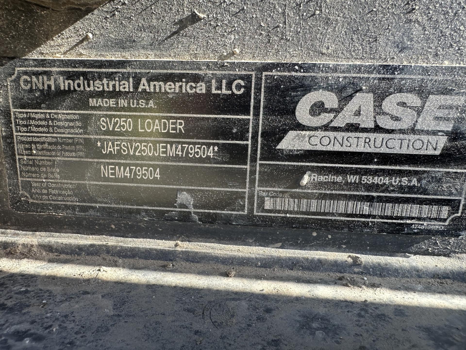 2014 Case SV250 Image