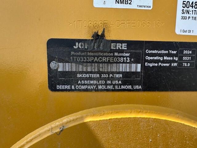 2024 John Deere 333 P Image