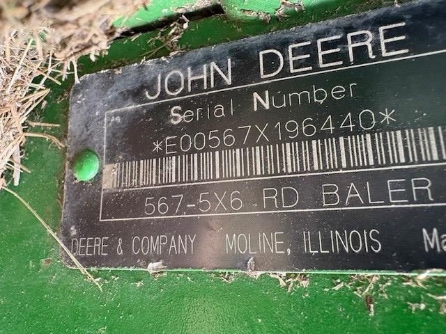 2003 John Deere 567 Image