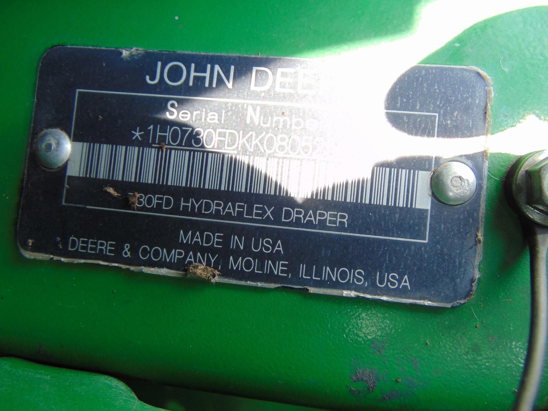2019 John Deere 730FD Image