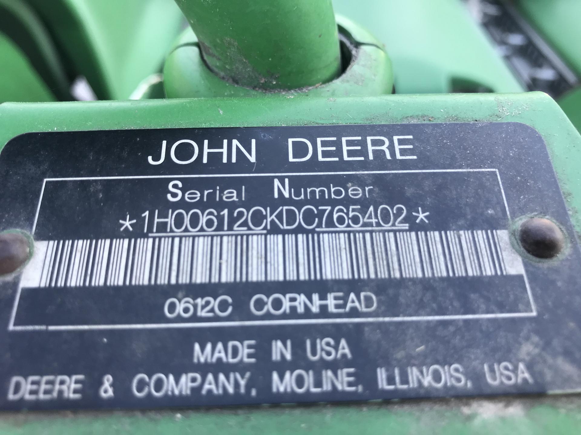 2014 John Deere 612C Image