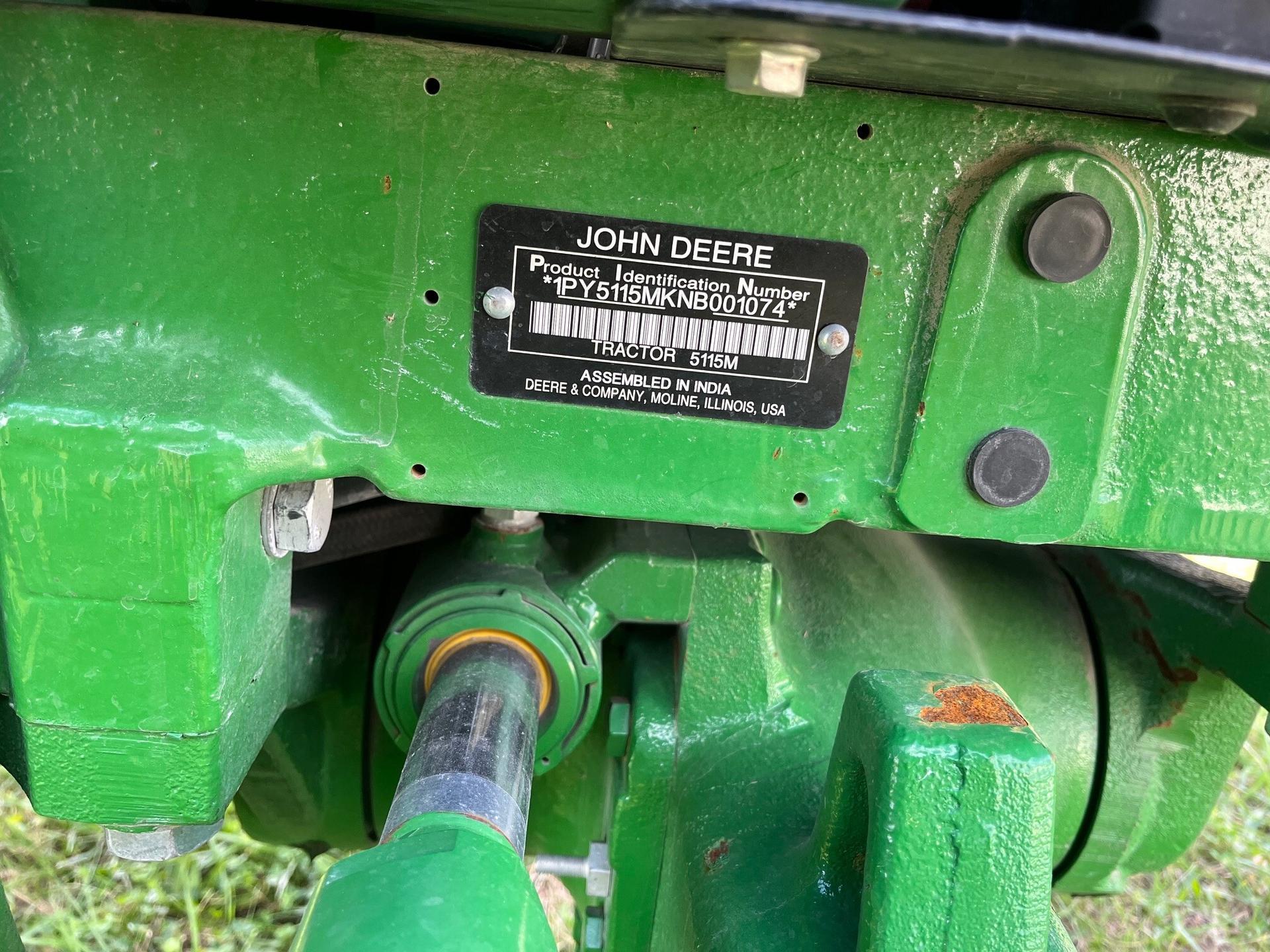 2022 John Deere 5115M Image