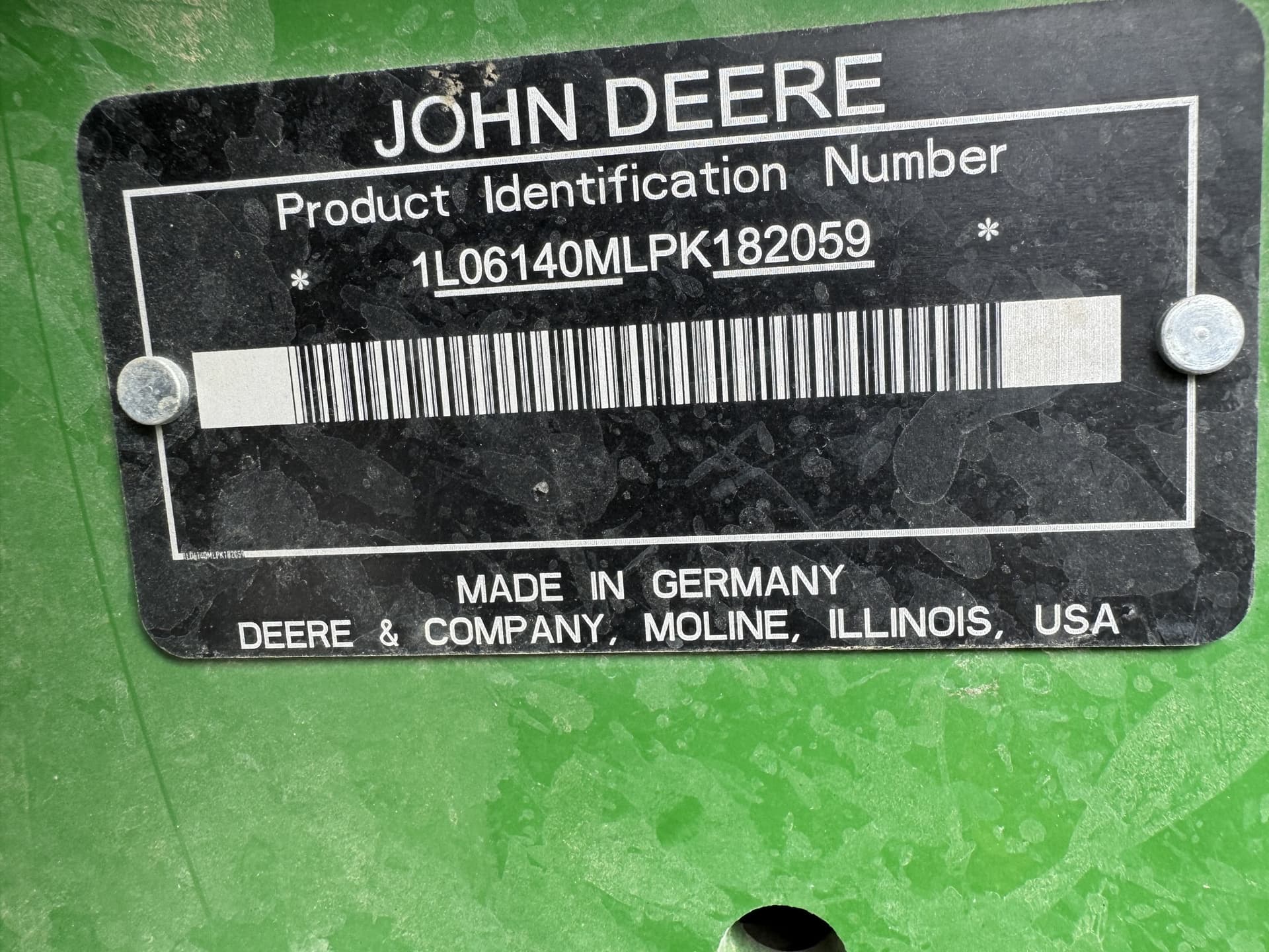 2023 John Deere 6140M Image