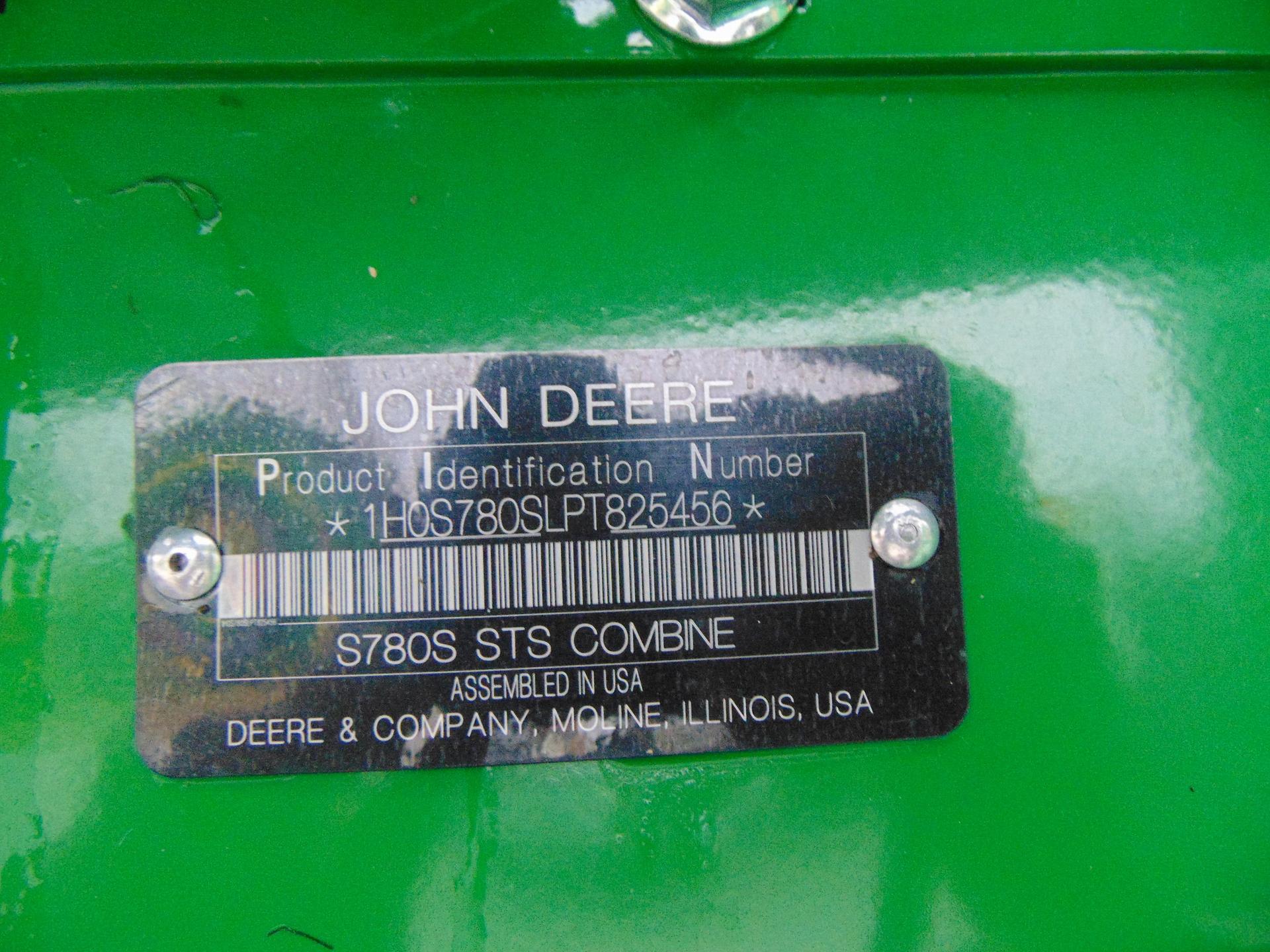 2023 John Deere S780 Image