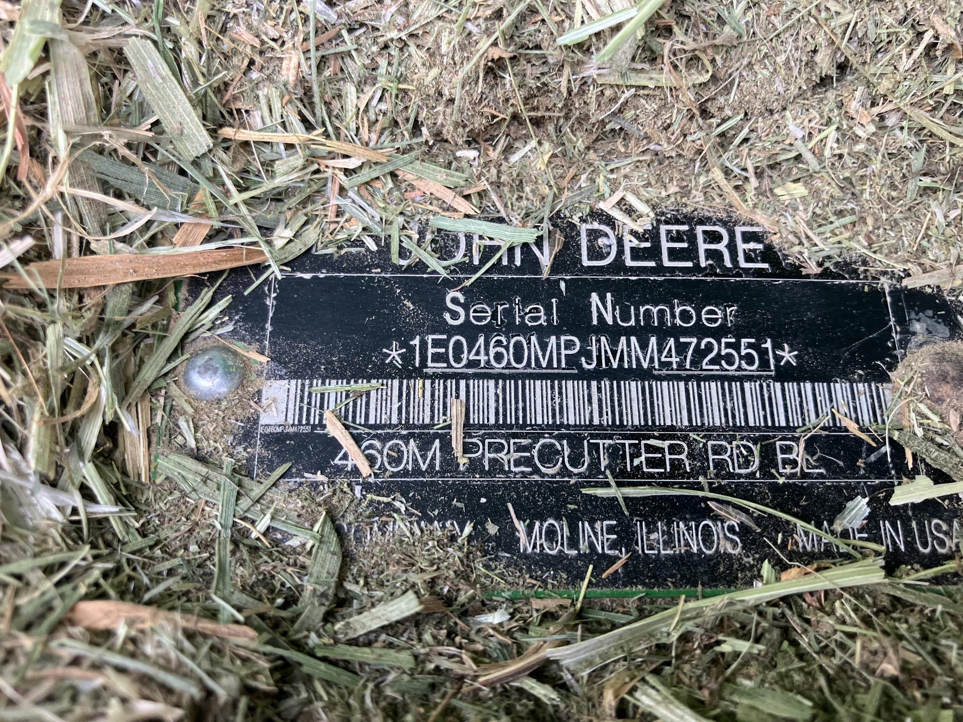 2021 John Deere 460M Precutter Image