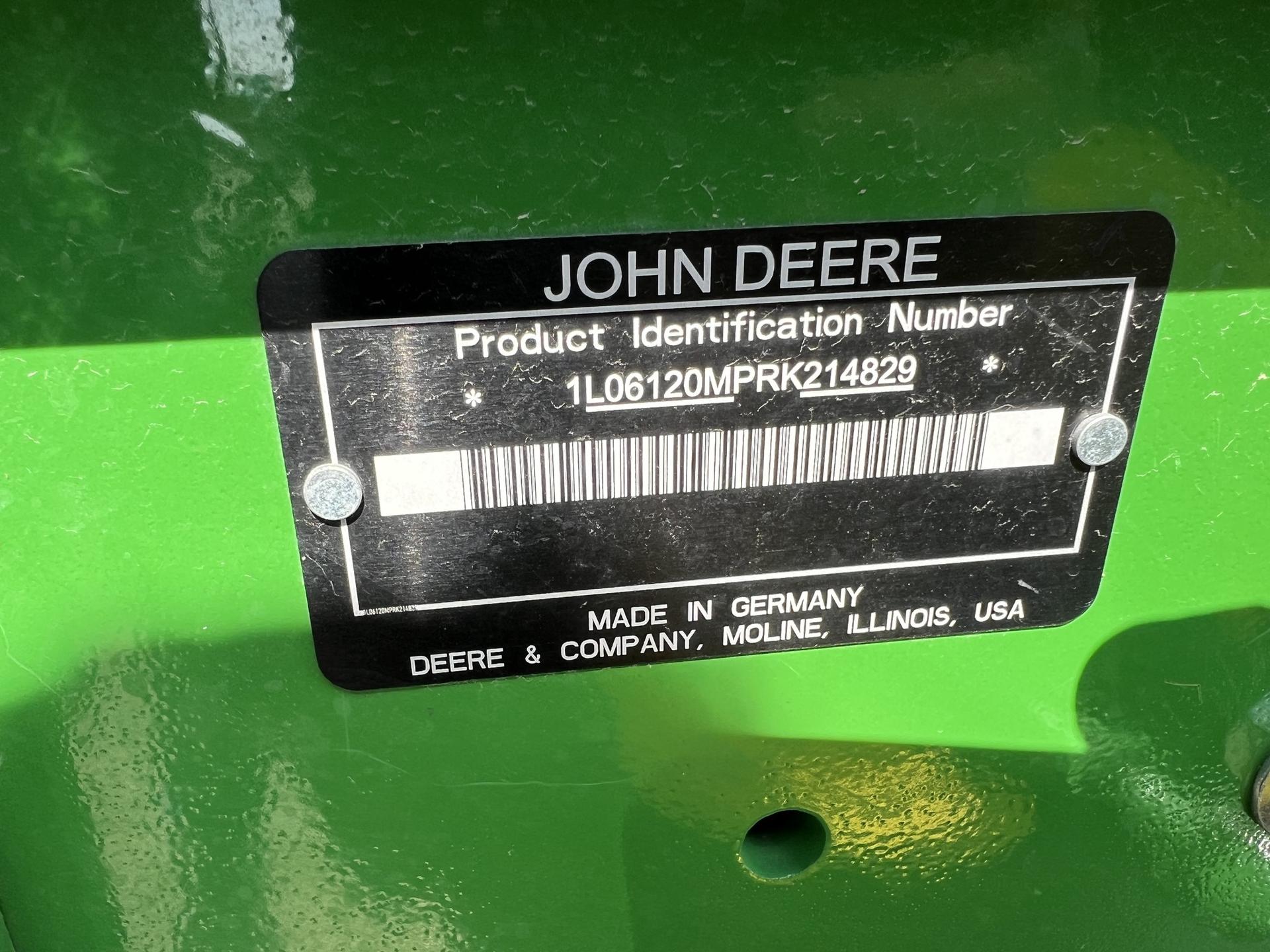 2024 John Deere 6120M Image