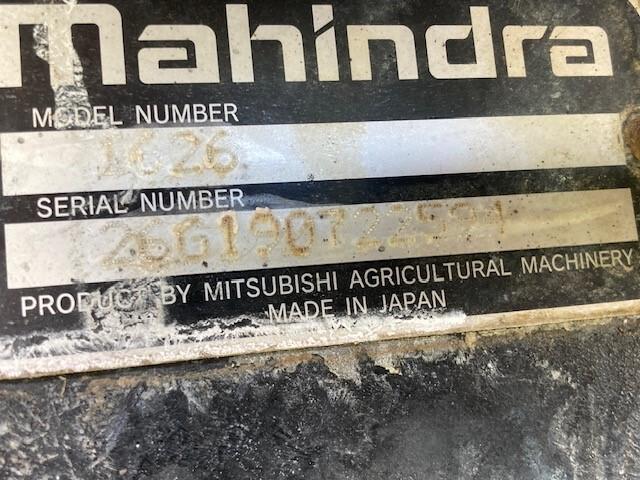 2018 Mahindra 1626 Image