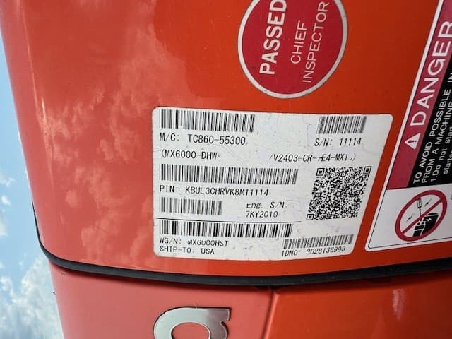 2023 Kubota MX6000HST Image