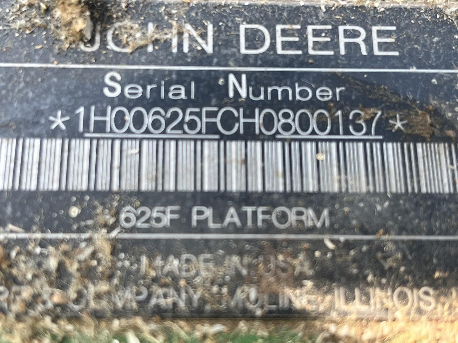 2018 John Deere 625F Image